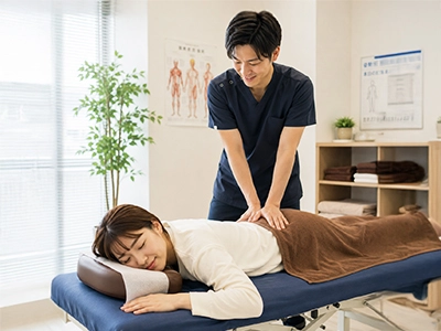 整骨院や整体院の施術イメージ